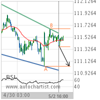 USD/JPY Target Level: 111.0440