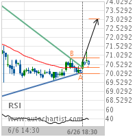 Anadarko Petroleum Corp. Target Level: 73.0788