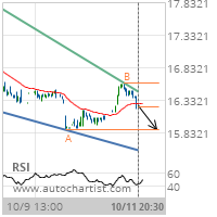 Hewlett-Packard Co. Target Level: 15.8800